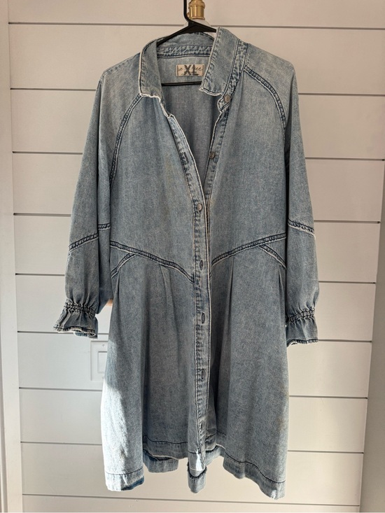 We The Free Jackets & Blazers - WE THE FREE - Denim dress -